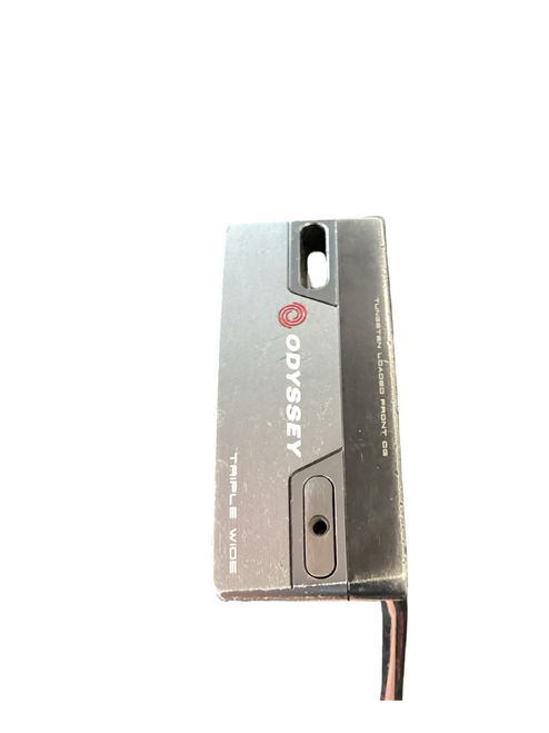 Vist Large View of Product Image Which is Used Odyssey TRI-HOT 5K TRIPLE WIDE Mens Putter RH