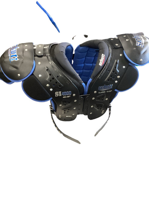 Vist Large View of Product Image Which is Used Schutt SI 4000 FB Shoulder Pads Black XL
