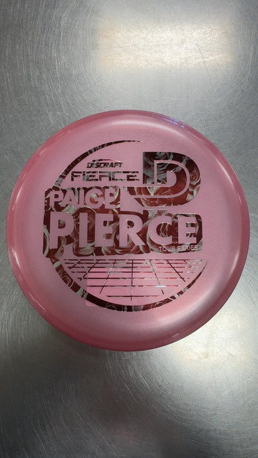 Vist Large View of Product Image Which is Used Discraft TOUR SERIES PAIGE PIERCE FIERCE Disc Golf Putter Pink