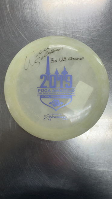 Vist Large View of Product Image Which is Used Prodigy AUTOGRAPHED DR Disc Golf Driver None