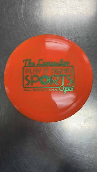 Vist Large View of Product Image Which is Used Dynamic Discs BIO FUSION DEFENDER Disc Golf Driver Orange