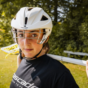 Vist Large View of Product Image Which is New CASCADE LXP WOMEN'S HEADGEAR WHITE