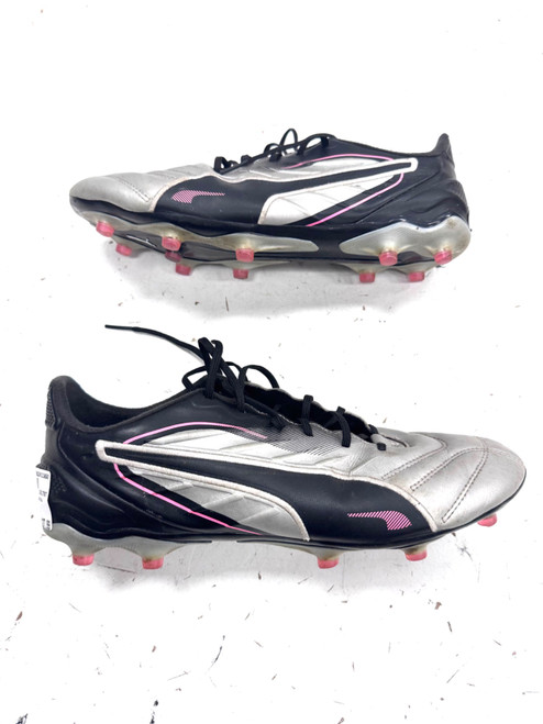 Vist Large View of Product Image Which is Used Puma Soccer Cleats Black Senior 10