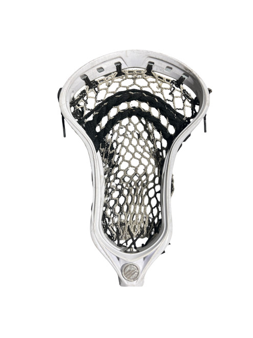 Vist Large View of Product Image Which is Used Warrior OPTIK 3 Mens Lacrosse Head White