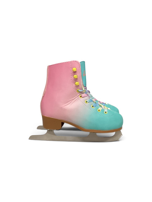 Vist Large View of Product Image Which is Used LIKU FIGURE Girls Figure Skate Pink Junior 01