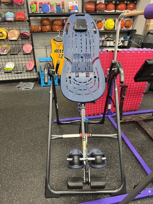 Vist Large View of Product Image Which is Used Teeter EP-970 Inversion Table Navy Blue