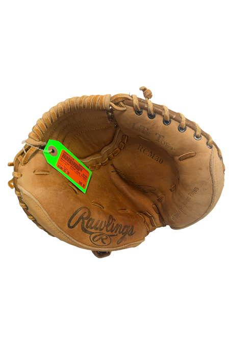 Vist Large View of Product Image Which is Used Rawlings Player Preferred Series RCM30 MIKE PIAZZA Baseball Catchers Mitt RH Throw Brown 32"