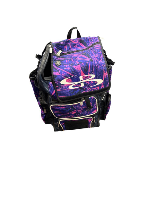 Vist Large View of Product Image Which is Used BoomBah PURPLE WHEELED BAG BB/SB Player Wheeled Bag Purple