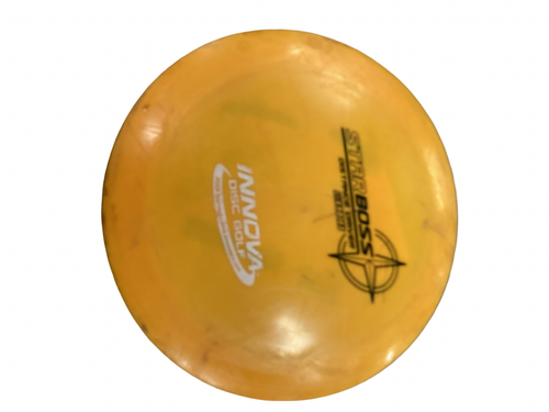 Vist Large View of Product Image Which is Used Innova BOSS Disc Golf Driver Orange