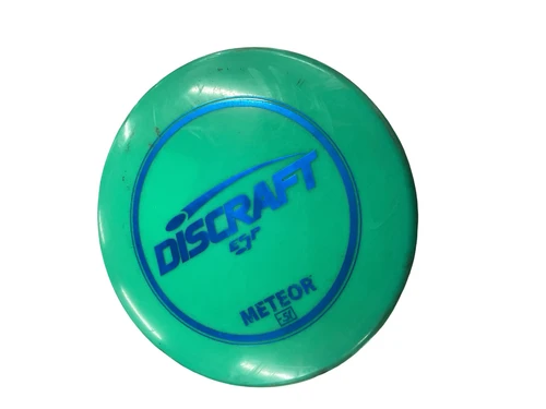 Vist Large View of Product Image Which is Used Discraft METEOR Disc Golf Mid Range Green