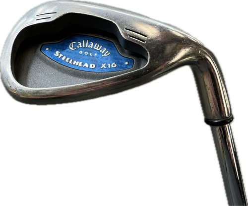 Vist Large View of Product Image Which is Used Callaway STEELHEAD X-16 Mens Individual Iron RH 9 Iron