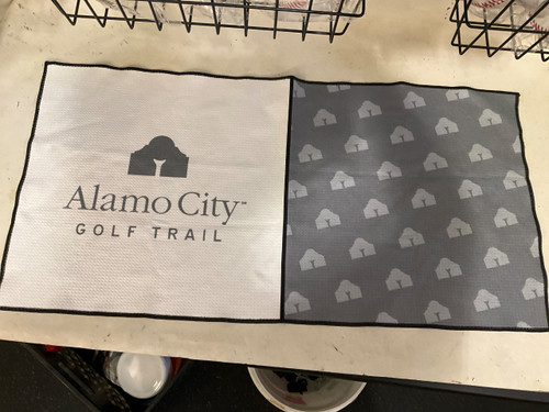 Vist Large View of Product Image Which is Used ALAMO CITY GOLF TRAIL TOWEL Golf Accessory