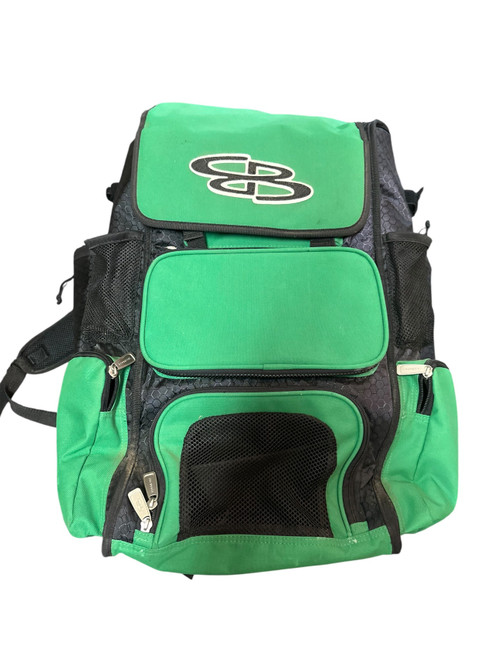 Vist Large View of Product Image Which is Used BoomBah PLAYER BACKPACK BB/SB Player Backpack Green