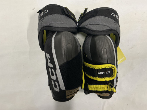 Vist Large View of Product Image Which is Used CCM AS 580 Junior Elbow Pads Black MD
