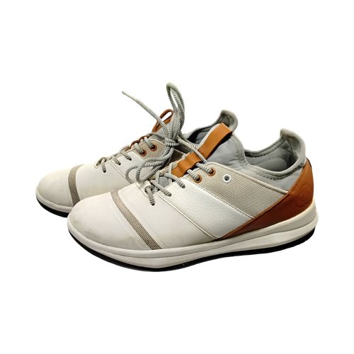 Vist Large View of Product Image Which is Used Athalon ENVE Mens Golf Shoes White Senior 9
