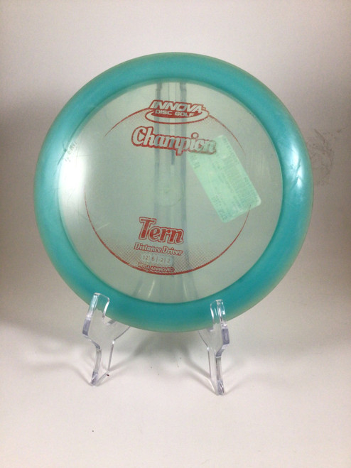 Vist Large View of Product Image Which is Used Innova CHAMPION TERN Disc Golf Driver Royal Blue 176g