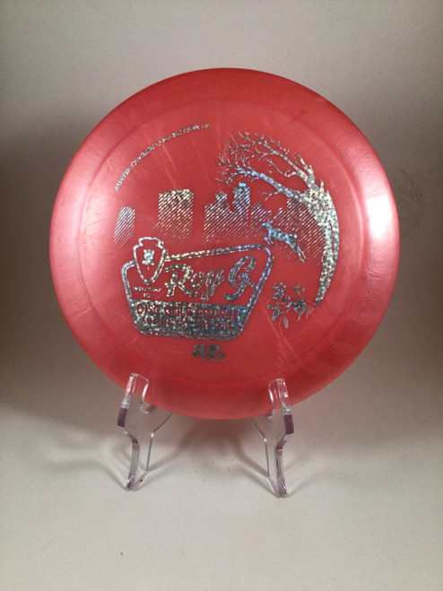Vist Large View of Product Image Which is Used DGA PL TYPHOON Disc Golf Driver Pink 173g