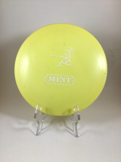Vist Large View of Product Image Which is Used Mint PIZZA Disc Golf Driver Yellow 150g