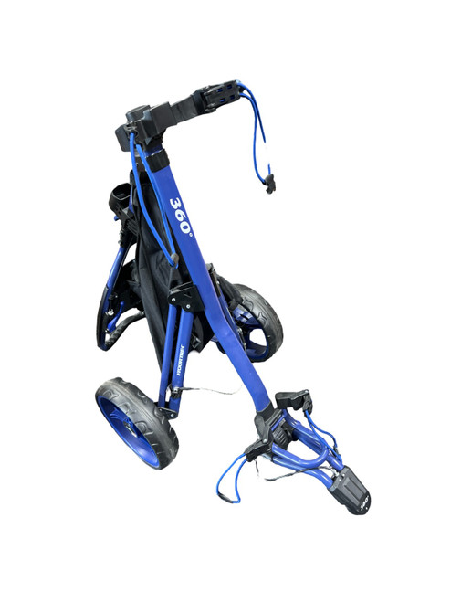 Vist Large View of Product Image Which is Used Tour Trek 360 Golf Cart Royal Blue 3 Wheel