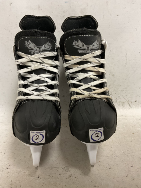 Vist Large View of Product Image Which is Used Tour TR700 Junior Hockey Skate Black Junior 02