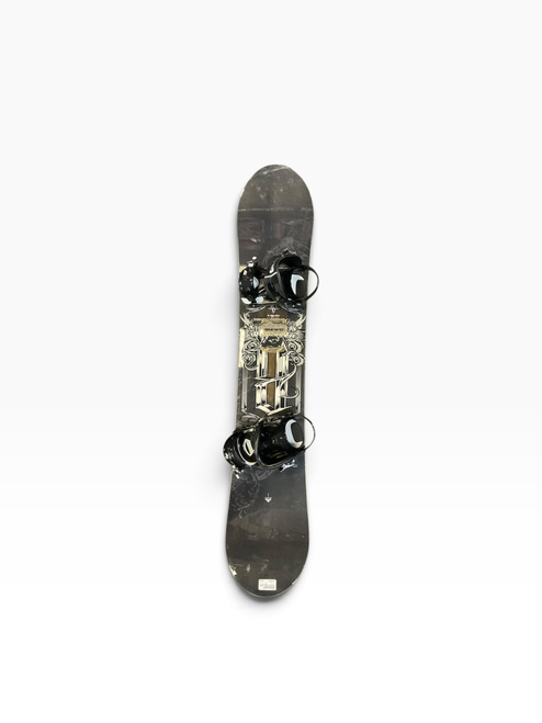 Vist Large View of Product Image Which is Used Rossignol PREMIER SERIES 156 Mens Board/Bindings Black 156 cm