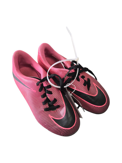 Vist Large View of Product Image Which is Used Nike YOUTH SOCCER CLEATS Soccer Cleats Pink Youth 11.0