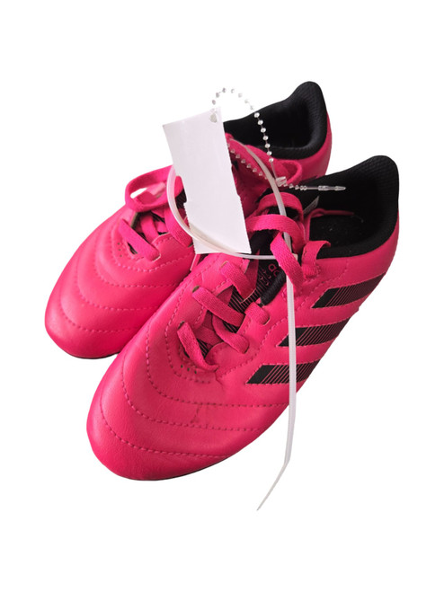 Vist Large View of Product Image Which is Used Adidas YOUTH SOCCER CLEATS Soccer Cleats Pink Youth 12.0