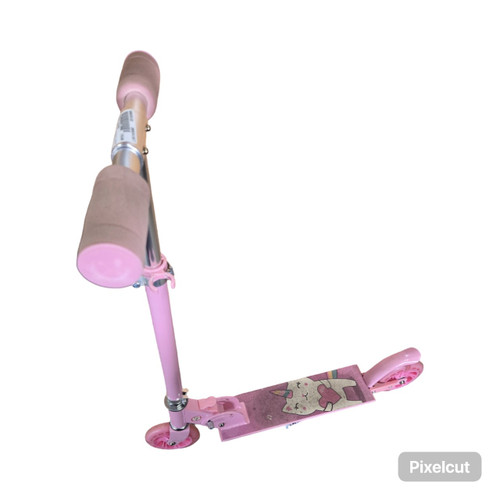 Vist Large View of Product Image Which is Used KITTY SCOOTER Scooter Pink