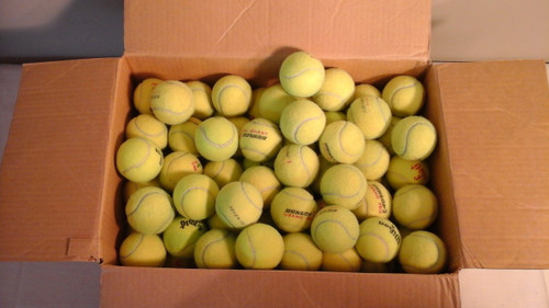 Vist Large View of Product Image Which is Used 100 Assorted Tennis Balls