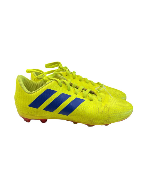 Vist Large View of Product Image Which is Used Adidas NEMESIS SZ 2 Soccer Cleats Yellow Junior 02