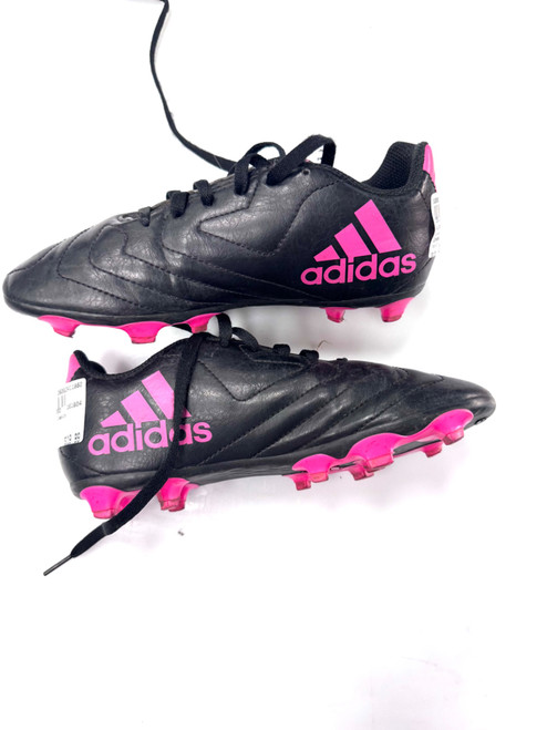 Vist Large View of Product Image Which is Used Adidas Soccer Cleats Black Junior 02