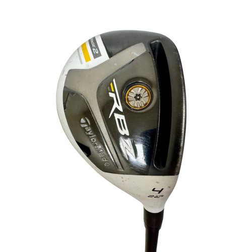 Vist Large View of Product Image Which is Used Taylormade RBZ RESCUE STAGE 2 Men's RH 4 Hybrid Regular Flex Graphite Shaft