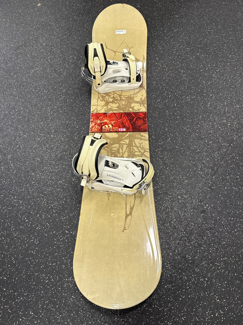 Vist Large View of Product Image Which is Used Morrow SIPHON Mens Board/Bindings Brown 159 cm