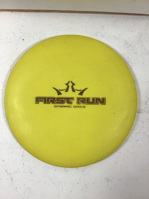 Vist Large View of Product Image Which is Used Dynamic Discs CLASSIC FUGITIVE Disc Golf Mid Range Yellow 178g