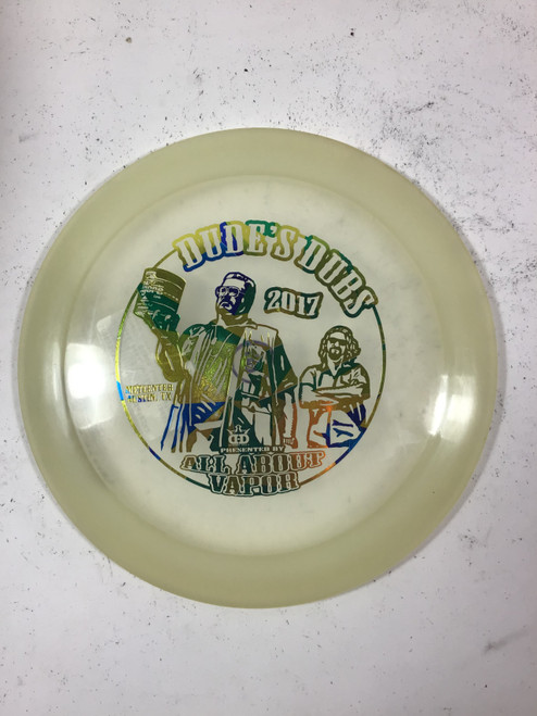 Vist Large View of Product Image Which is Used Dynamic Discs LUCID DEFENDER Disc Golf Driver White 173g