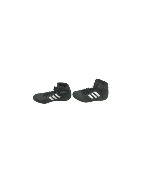 Vist Large View of Product Image Which is Used Adidas HVC 2 Wrestling Shoes Black Junior 02