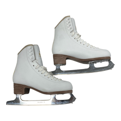Vist Large View of Product Image Which is Used Jackson MYSTIQUE Girls Figure Skate White Junior 04