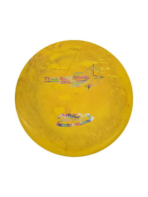 Vist Large View of Product Image Which is Used Innova THUNDERBIRD STAR Disc Golf Driver Yellow