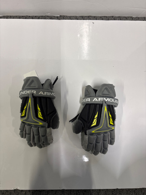 Vist Large View of Product Image Which is Used Under Armour LAX GLOVE Lacrosse Gloves Junior None XS
