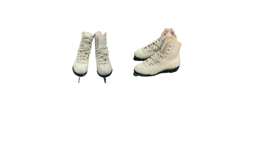 Vist Large View of Product Image Which is Used Lange GALAXY Girls Figure Skate White Junior 02