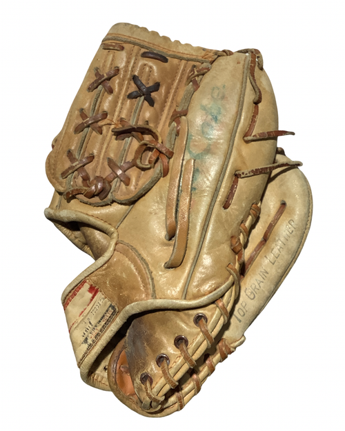 Vist Large View of Product Image Which is Used FIELD MASTER BB/SB Glove RH Throw Brown 12"