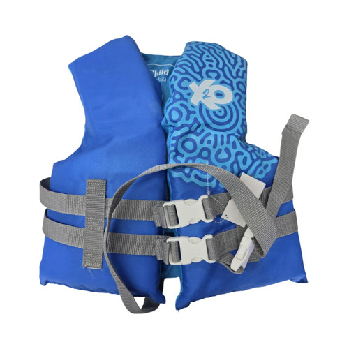 Vist Large View of Product Image Which is Used X2O Child PFD Royal Blue Child 30-50