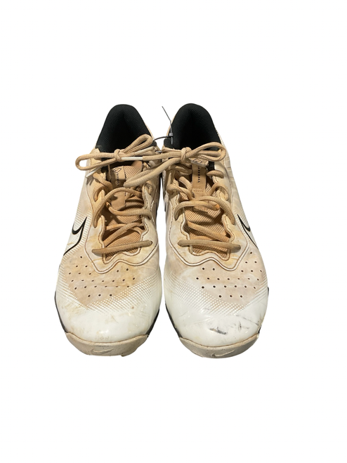 Vist Large View of Product Image Which is Used Nike DIAMOND BB/SB Cleats White Senior 9.5