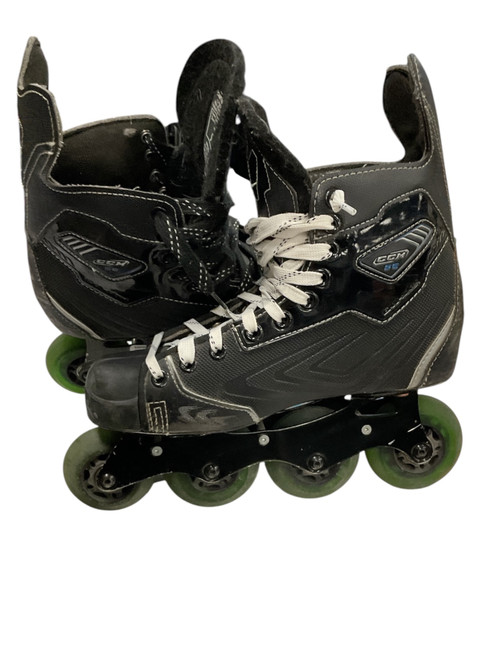 Vist Large View of Product Image Which is Used CCM SE Roller Hockey Skates Black Senior 5