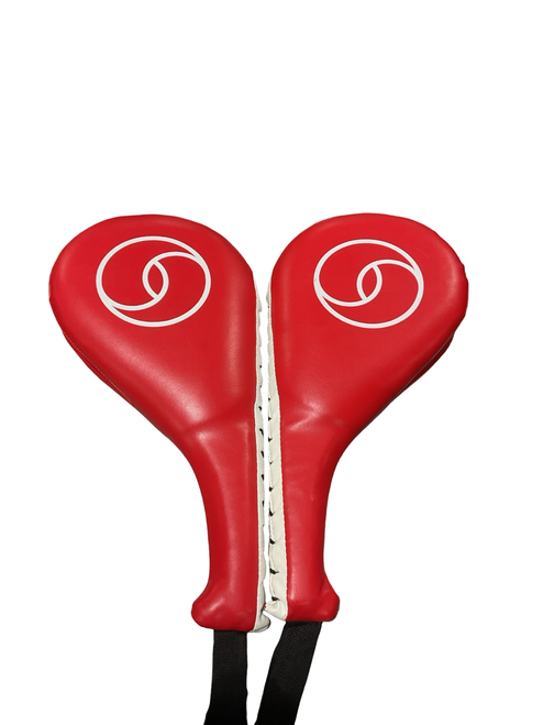Vist Large View of Product Image Which is Used Boxing Pads Red