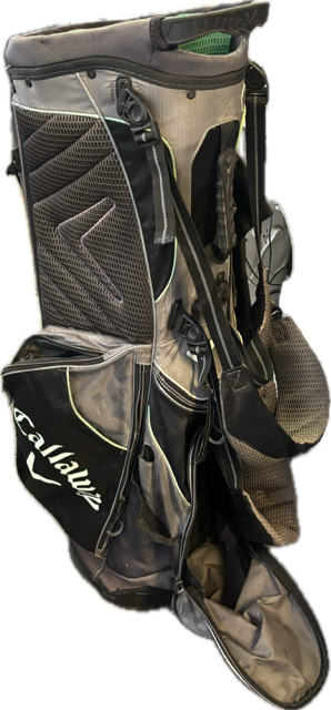 Vist Large View of Product Image Which is Used Callaway FUSION 14 Mens Golf Stand Bag Grey