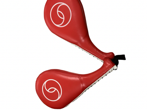 Vist Large View of Product Image Which is Used JUVALE TAEKWONDO KICK PADS Martial Arts Blocking Pad MD