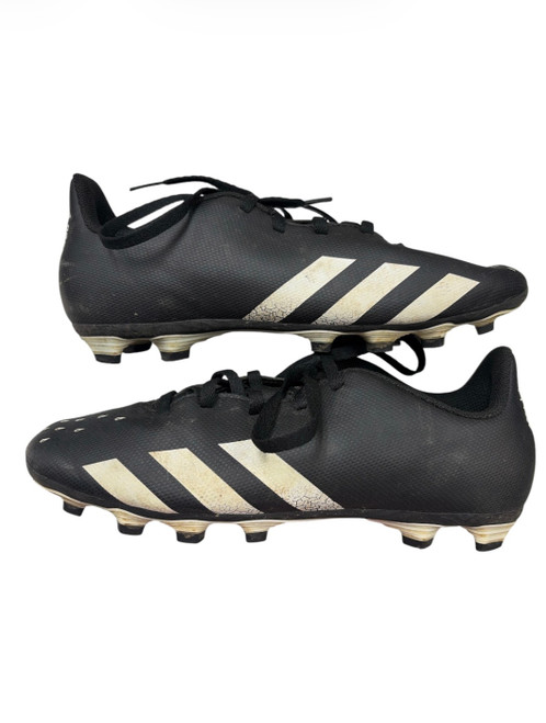 Vist Large View of Product Image Which is Used Adidas Soccer Cleats Black Junior 06
