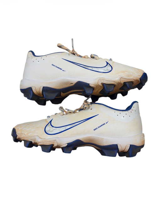 Vist Large View of Product Image Which is Used Nike BB/SB CLEATS BB/SB Cleats White Junior 03.5