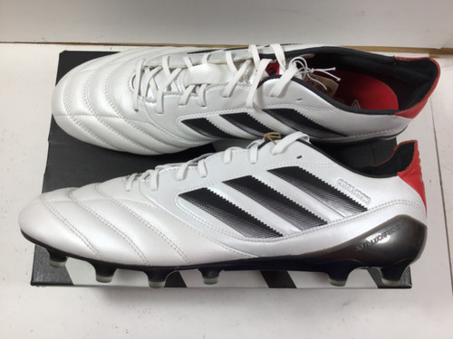 Vist Large View of Product Image Which is NEW Adidas COPA ICON II Soccer Cleats White/Black/Red Senior 13